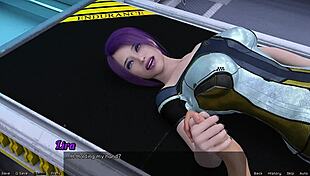 Stranded shy emo girl seeks help in space