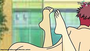 Jujutsu kaisen - yuji itadori and maki zenin in anime adventure