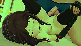 Megumin craves sex in tight bikini hentai 3d parody