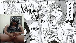 Feeling Excited Watching Shingeki No Kyojin Hentai with Latina Big Ass