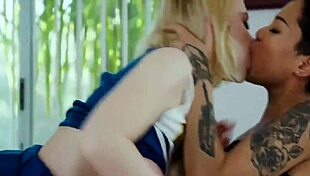 Lesbian Cheeraleaders Share Intimate Moments