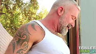 lance charger barebacks timothy drake in outdoor muscular bodybuilder scene 😈