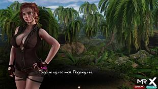 sucking cock by the open river, cumming from doggystyle sex