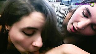 i got caught messing with hubby at paige steele's dinner, so she jumped in for a wild appetizer orgy clip 1