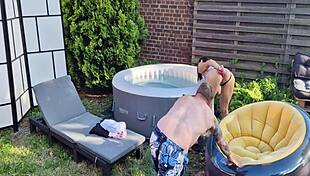 Gratis Jadilica backstage solo anal masturbation show