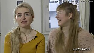 Amateur Lesbians Explore Toys Together