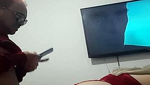 Horny Teen Babe Masturbates Tits In Voyeur Hardcore Session