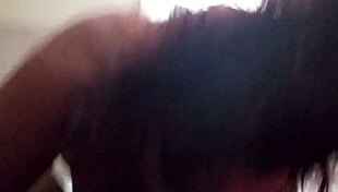 Wife and husband share daily moments