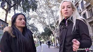 German Scout Picks Up Big Tits Latina Milf Bianka For Street Fuck And Cum Swallow