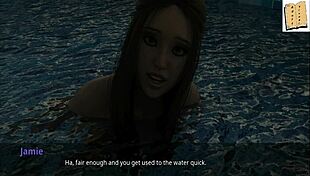 wvm 26 features deepthroat animation by hot brunette in 3d game