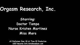 Miss Mars Submits Body for Orgasm Research by Doctor Tampa