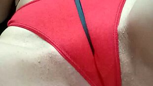 she asks, playing with pussy in panties?