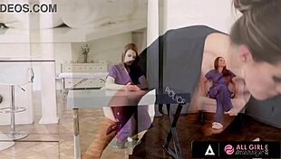 Hot lesbian massage compilation with oiled up bodies