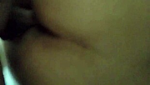 Wife and husband share daily moments