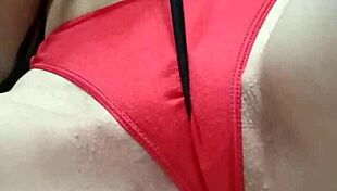 she asks, playing with pussy in panties?