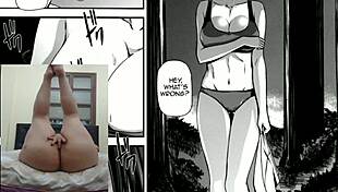 Feeling Excited Watching Shingeki No Kyojin Hentai with Latina Big Ass