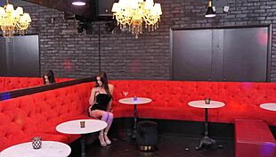 Bartender discovers milf pussy is the ultimate cum rag, doesn't he?