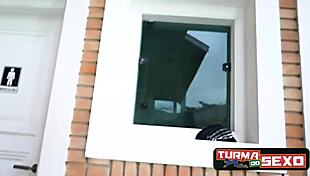 Latina ninfeta fulfills fantasy with double penetration anal.