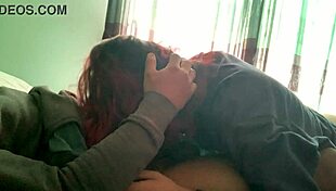 She Doesn't Realize I'm Recording While She Devours My Cock!