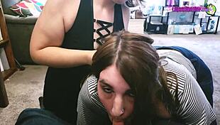 i got caught messing with hubby at paige steele's dinner, so she jumped in for a wild appetizer orgy clip 1