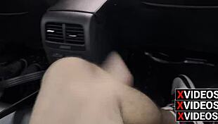 girl picked up in bucharest taxi for outdoor fun