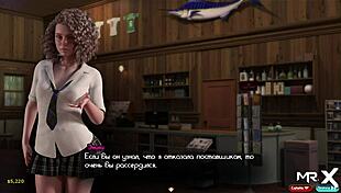 Ass fucked salesgirl in treasureofnadia game