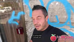 Stairwell Fuck with Cute German Teen Girl Jessii Van Riva in POV Reality Scene