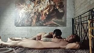 Tattooed Neighbor Gives Intense Blowjob