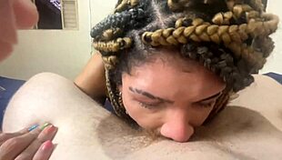 Safada came home to suck me until she gets cum