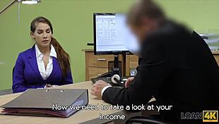 Loan4k Casting Features Sexy Hot Cheater With Big Tits In Hidden Cam Interview For Sex For Cash Involving Gay Cheating