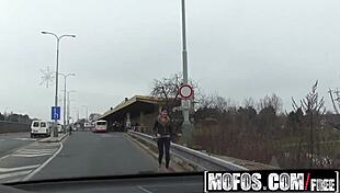 Mofos - stranded teen 18+s - czech honeys roadside sex tape starring lady d, anal fucking and spanking