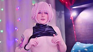 i bent my hentai cosplayer over for doggystyle, her tight pussy cumming hard