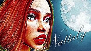 Alain Carnell and Nataly Get Fucked Hard in Bed