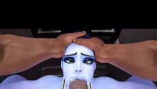 Kompilasi Overwatch SFM ini ada deepthroat dan tetek besar.