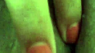 is that teen's wet pussy playing with toys?