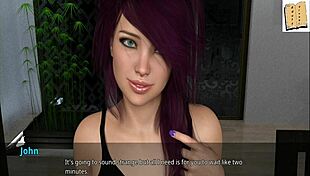 wvm 26 features deepthroat animation by hot brunette in 3d game