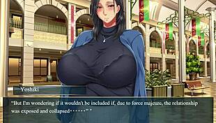 In Kanojo No Okaa-san Ep5, He Fucks Her Passionately In The Bathroom