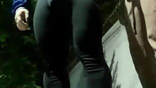 Gay men cruise and fuck outdoors