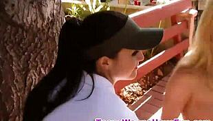 i saw these amateur teens masturbatin at the party, wow