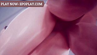 3D Gorgeous Booty Gets Creampied