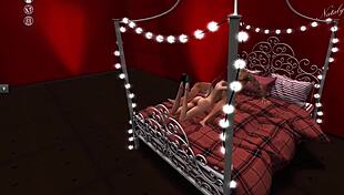 Alain Carnell and Nataly Get Fucked Hard in Bed