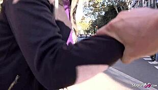 German Scout Picks Up Big Tits Latina Milf Bianka For Street Fuck And Cum Swallow