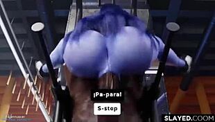 This Overwatch SFM compilation features deepthroat and big tits.