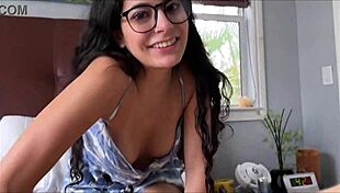 My Brother's Petite Girlfriend Angel Gostosa Wants to Know How Hot She Is!