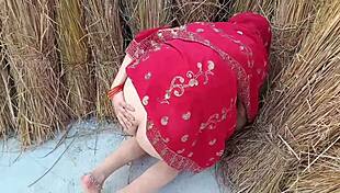 hey, wanna watch my indian maid wife get outdoor anal?