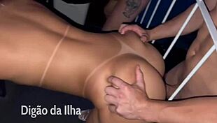 the couple and two singles swap partners at the swing house.