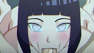 hinata gives blowjob in dr korr series