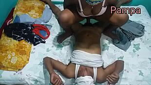 My Step Brother Fuck Hard with Hindi Audio