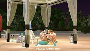 i wen on a beach walk wit taylor n joe in 3d hentai preview