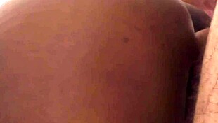 Passionate Interracial Doggy Style with Shaved Pussy Leading to Creampie